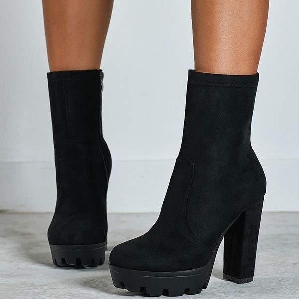 dress shoes women's 2021 short boots spring thick heel sole high low black british
dress shoes women's 2021 short boots spring thick heel sole high low black british