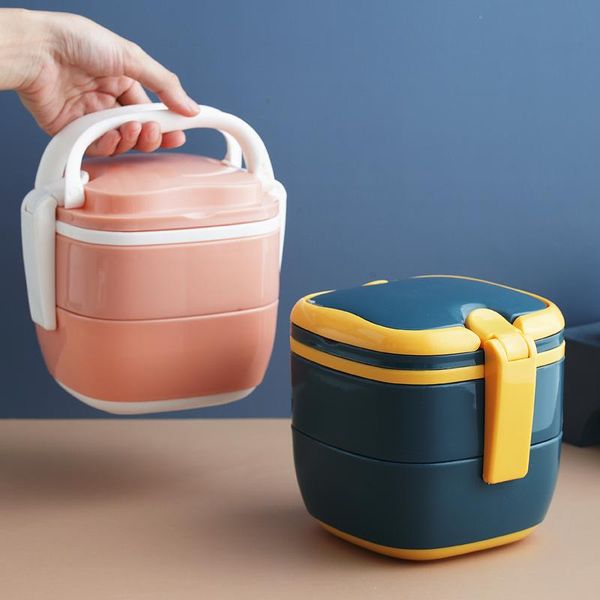 square double bento box insulated lunch container japanese snack breakfast boxes storage for kids dinnerware sets
square double bento box insulated lunch container japanese snack breakfast boxes storage for kids dinnerware sets