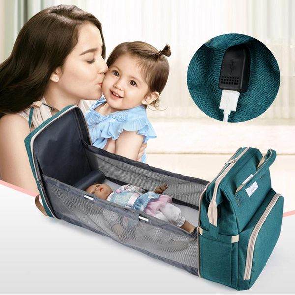 diaper bags 2022 3 in 1 portable mummy bag folding cot bed crib multifunctional large-capacity waterproof baby traveling backpack
diaper bags 2022 3 in 1 portable mummy bag folding cot bed crib multifunctional large-capacity waterproof baby traveling backpack