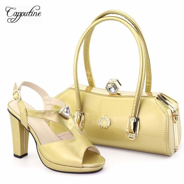 capputine summer african wedding shoes and bag to match for parties fashion pumps set large size 38-43 dress, Black
capputine summer african wedding shoes and bag to match for parties fashion pumps set large size 38-43 dress, Black