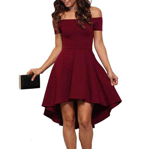 two piece dress european and american casual women's wear wine red collar card rotator cuff short sleeve loose knee 5ut2, White
two piece dress european and american casual women's wear wine red collar card rotator cuff short sleeve loose knee 5ut2, White
