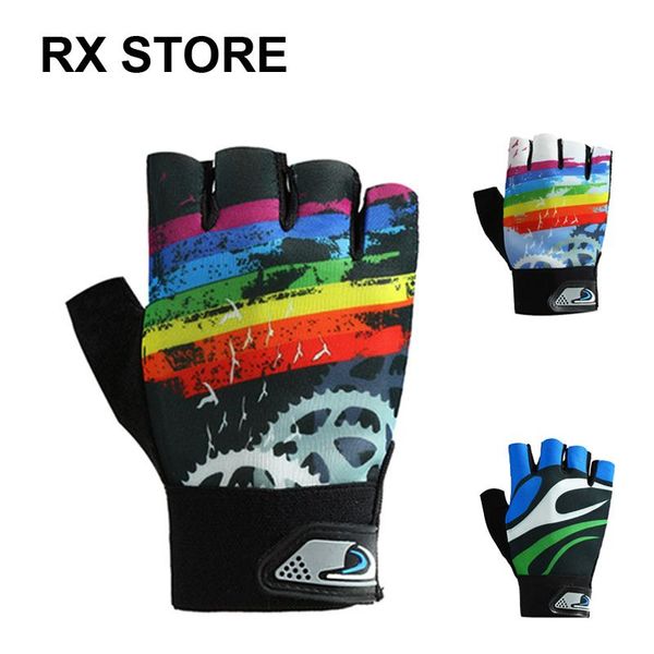 cycling gloves 1 pair anti slip half finge breathable mesh fabric motorcycle mtb road bike outdoor sports fishing, Black
cycling gloves 1 pair anti slip half finge breathable mesh fabric motorcycle mtb road bike outdoor sports fishing, Black