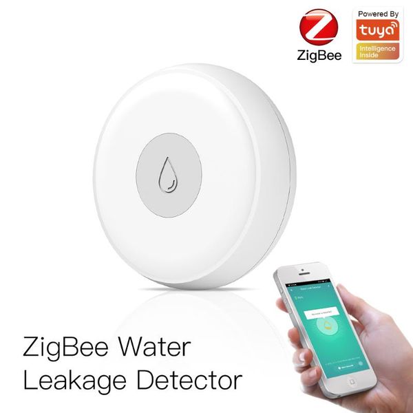 smart home control zigbee flood sensor water leakage detector overflow alert security alarm system tuya/smart life app remote
smart home control zigbee flood sensor water leakage detector overflow alert security alarm system tuya/smart life app remote