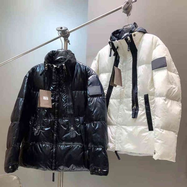 down jacket 2021 winter product b. home bright face women's couple style men's and fashion zipper decorative coat, Black
down jacket 2021 winter product b. home bright face women's couple style men's and fashion zipper decorative coat, Black
