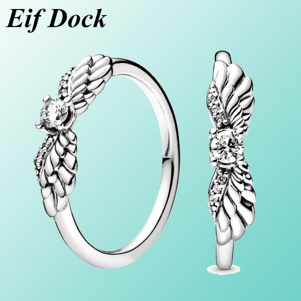 wedding rings eif dock trendy silver color sparkling cz zirconia angel wing women's engagement women jewelry, Slivery;golden
wedding rings eif dock trendy silver color sparkling cz zirconia angel wing women's engagement women jewelry, Slivery;golden