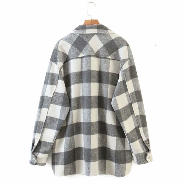 jackets harajuku lapel single-breasted long-sleeved two-pocket chic women's jacket fashion retro casual plaid female coat, Black;brown
jackets harajuku lapel single-breasted long-sleeved two-pocket chic women's jacket fashion retro casual plaid female coat, Black;brown