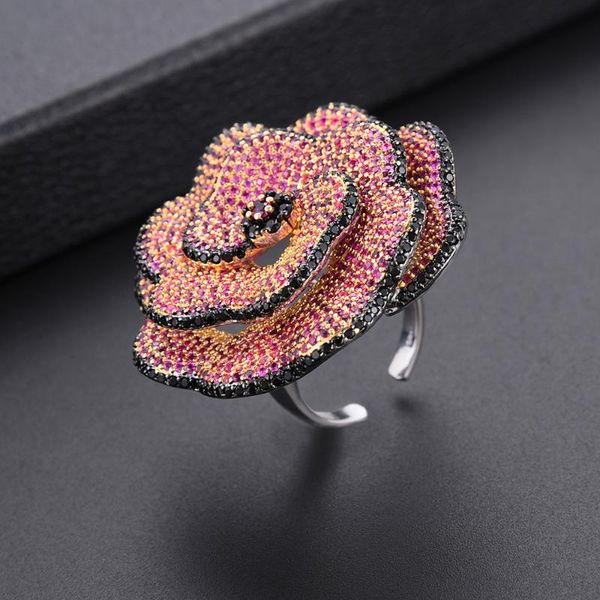 wedding rings fashion flower opening jewelry cubic zirconia engagement bridal finger for women party anillos mujer, Slivery;golden
wedding rings fashion flower opening jewelry cubic zirconia engagement bridal finger for women party anillos mujer, Slivery;golden