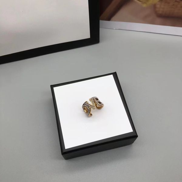 original brand designer vintage pearl gold 'love' pattern opening rings temperament ladies men fashion jewelry party gifts, Silver
original brand designer vintage pearl gold 'love' pattern opening rings temperament ladies men fashion jewelry party gifts, Silver