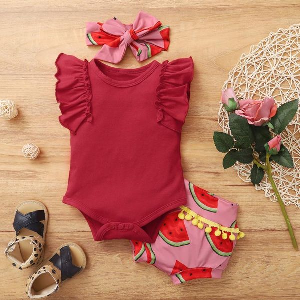 clothing sets 3m-18m infant toddler born baby girls ruffle romper bodysuit watermelon print tassels shorts outfits 2021, White
clothing sets 3m-18m infant toddler born baby girls ruffle romper bodysuit watermelon print tassels shorts outfits 2021, White