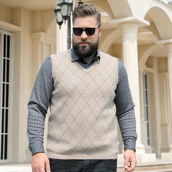korean style man sweaters loose casual pullover fashion oversized knitted pull hiver men's clothing db60my vests, Black;white
korean style man sweaters loose casual pullover fashion oversized knitted pull hiver men's clothing db60my vests, Black;white