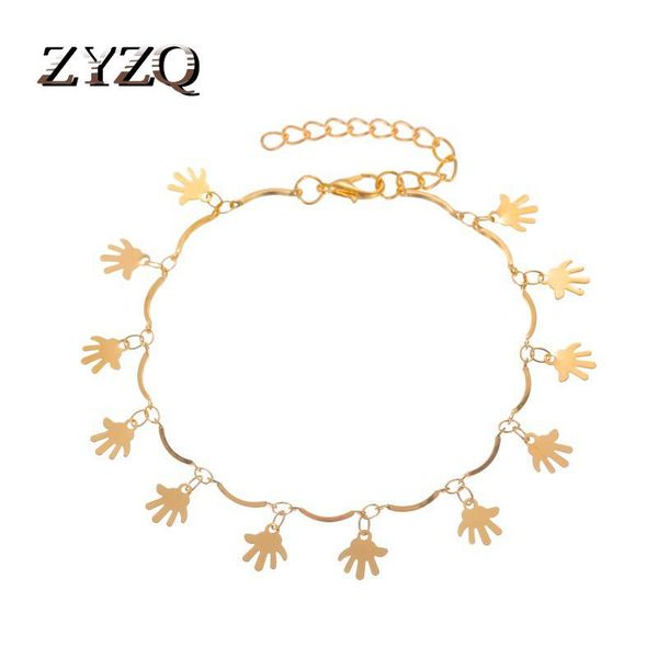 anklets zyzq simple personality cute tassel palm anklet ankle chain fashion beach foot, Red;blue
anklets zyzq simple personality cute tassel palm anklet ankle chain fashion beach foot, Red;blue