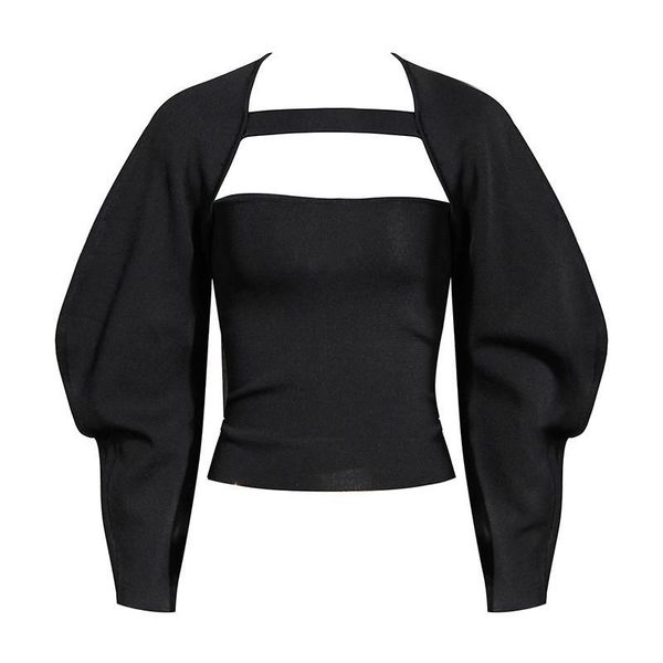 fround neck lantern sleeves autumn and winter straps model fabric fashion women high street set female two pieces c217 women's jackets, Black;brown
fround neck lantern sleeves autumn and winter straps model fabric fashion women high street set female two pieces c217 women's jackets, Black;brown