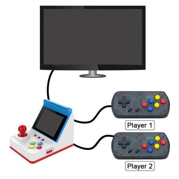 3.0'' retro mini handheld game console 360 classical family gift arcade joystick portable players
3.0'' retro mini handheld game console 360 classical family gift arcade joystick portable players