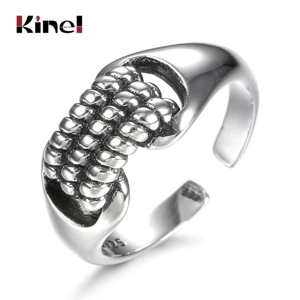 cluster rings kinel street fashion minimalist ring for women 100% s925 sterling silver punk jewelry opening gift 2021, Golden;silver
cluster rings kinel street fashion minimalist ring for women 100% s925 sterling silver punk jewelry opening gift 2021, Golden;silver