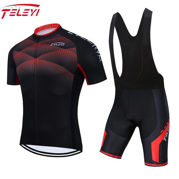 racing sets teleyi pro cycling jersey set summer mountain bike clothing bicycle sportswear suit maillot ropa ciclismo, Black;blue
racing sets teleyi pro cycling jersey set summer mountain bike clothing bicycle sportswear suit maillot ropa ciclismo, Black;blue