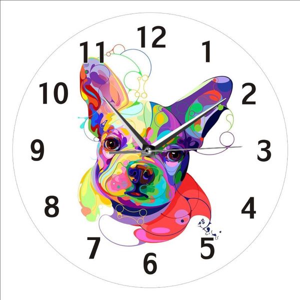 simple home creative pet clock cute color method bucket dog acrylic hanging decoration wall clocks
simple home creative pet clock cute color method bucket dog acrylic hanging decoration wall clocks