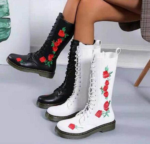 boots beige mid calf embroidered embroidery big size brand women winter genuine leather shoes flower handmade flat high heel, Black
boots beige mid calf embroidered embroidery big size brand women winter genuine leather shoes flower handmade flat high heel, Black