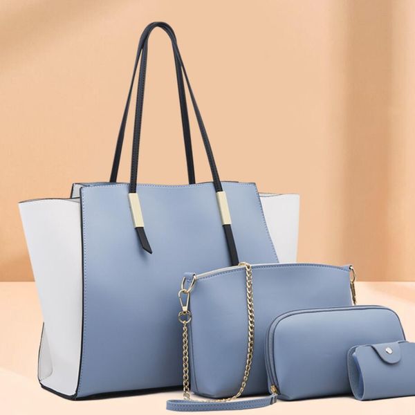 fashion simple female totes bags stitching design three-piece crossbody shoulder bag outdoor large capacity ladies handbag purse
fashion simple female totes bags stitching design three-piece crossbody shoulder bag outdoor large capacity ladies handbag purse