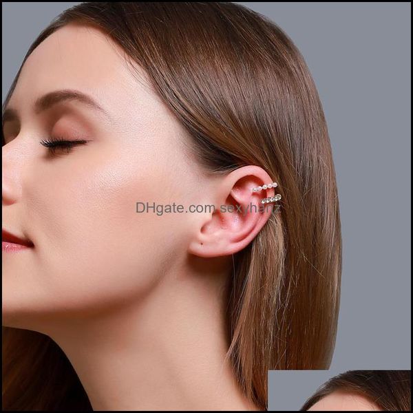 ear cuff earrings jewelry women double layer pearl french diamond u-shaped clip european copper geometric gold no hole earring aessories dro, Silver
ear cuff earrings jewelry women double layer pearl french diamond u-shaped clip european copper geometric gold no hole earring aessories dro, Silver