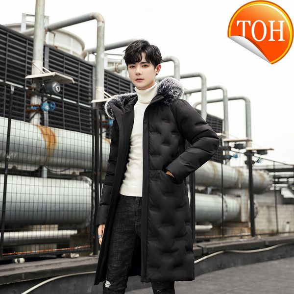 down men quality brand jacket slim thick warm fur hooded coats fashion casual male cotton outerwear clothing, Black
down men quality brand jacket slim thick warm fur hooded coats fashion casual male cotton outerwear clothing, Black
