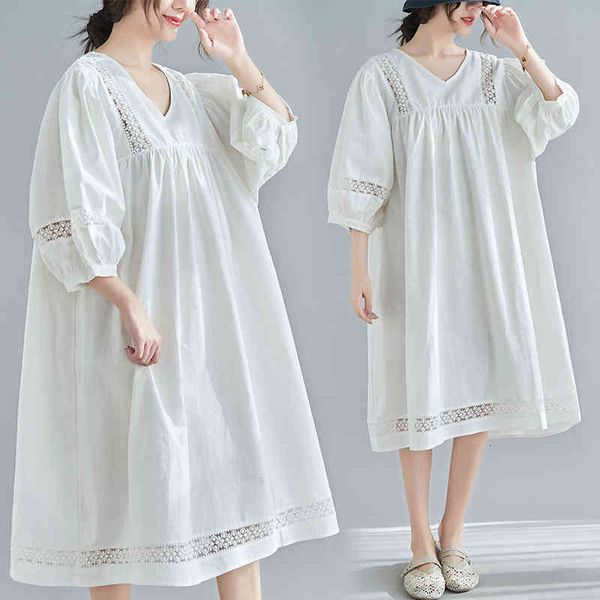 dress korean stlye from spring 2021 cotton and hollow flax loose seam sen feminine puff sleeves are all comfortable size, Black;gray
dress korean stlye from spring 2021 cotton and hollow flax loose seam sen feminine puff sleeves are all comfortable size, Black;gray