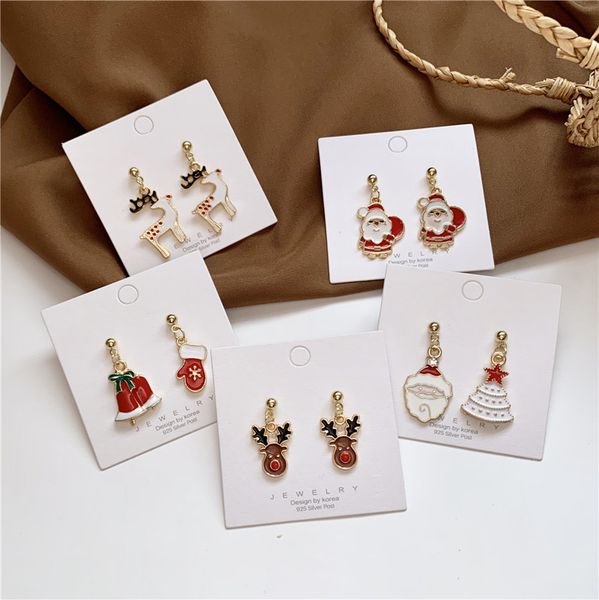 new christmas earrings crystal snowman jewelry christmas tree stud earring for women creative party accessories girl giftsdio chan contact, Silver
new christmas earrings crystal snowman jewelry christmas tree stud earring for women creative party accessories girl giftsdio chan contact, Silver