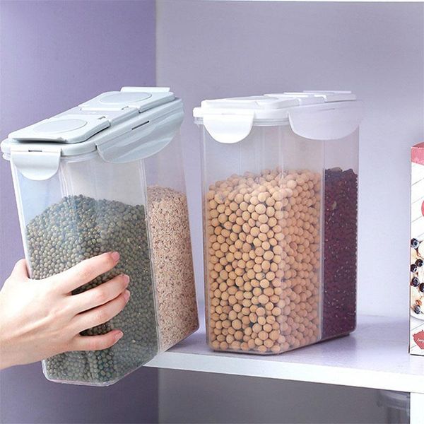 storage bottles & jars sealed food container for grains transparent compartments box insect-proof moisture-proof grain tank
storage bottles & jars sealed food container for grains transparent compartments box insect-proof moisture-proof grain tank