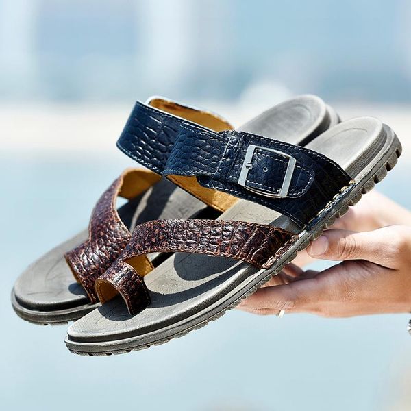 slippers flip flops men sandals summer shoes casual genuine leather beach breathable slides brand designer flats 2021, Black
slippers flip flops men sandals summer shoes casual genuine leather beach breathable slides brand designer flats 2021, Black