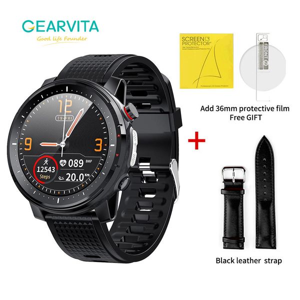 gearvita l15 smart watch men ip68 waterproof smartwatch smart remote control ecg ppg blood pressure heart rate sport fitness l16g, Slivery;brown
gearvita l15 smart watch men ip68 waterproof smartwatch smart remote control ecg ppg blood pressure heart rate sport fitness l16g, Slivery;brown