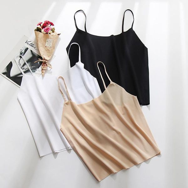 camisoles & tanks 2021 women's ice bottom sports vest, traceless beauty back suspender underwear ladies black camisole femme, Black;white
camisoles & tanks 2021 women's ice bottom sports vest, traceless beauty back suspender underwear ladies black camisole femme, Black;white