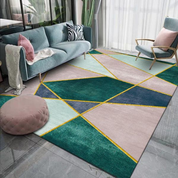 fashionable nordic simple ins pink green contrast color gold stitching kitchen living room bedroom bedside carpet carpets
fashionable nordic simple ins pink green contrast color gold stitching kitchen living room bedroom bedside carpet carpets