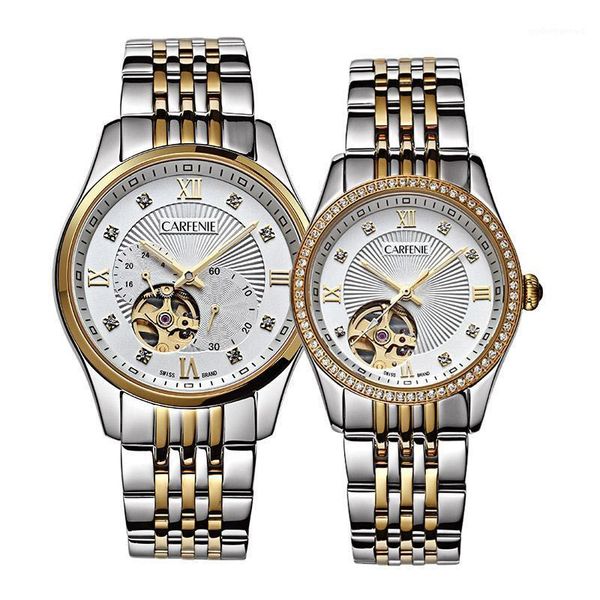 wristwatches fashion watch men brand carfenie 2021 luxury classic designer stainless steel band gold watches reloj hombre, Slivery;brown
wristwatches fashion watch men brand carfenie 2021 luxury classic designer stainless steel band gold watches reloj hombre, Slivery;brown