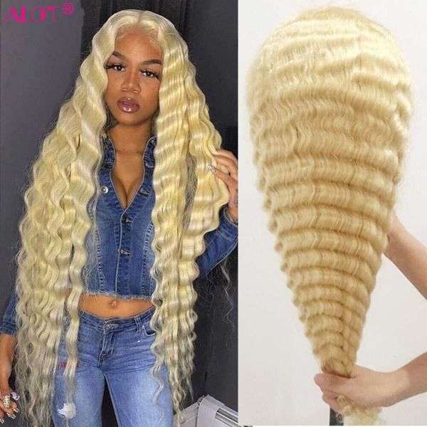 lace wigs 13x4 613 honey blonde frontal wig brazilian deep wave pre plucked transparent front human hair 40 inch, Black;brown
lace wigs 13x4 613 honey blonde frontal wig brazilian deep wave pre plucked transparent front human hair 40 inch, Black;brown