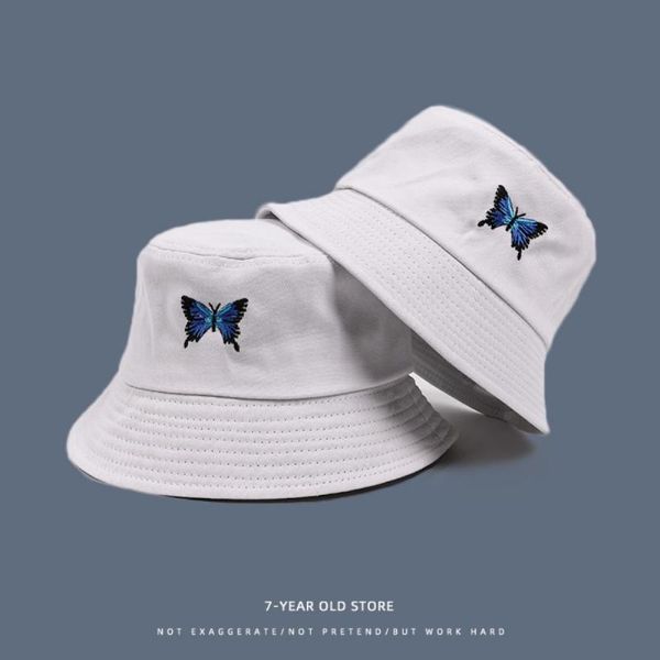 causal style bucket hat gift women butterfly embroidery foldable sunscreen sun caps fisherman cycling & masks, Black
causal style bucket hat gift women butterfly embroidery foldable sunscreen sun caps fisherman cycling & masks, Black