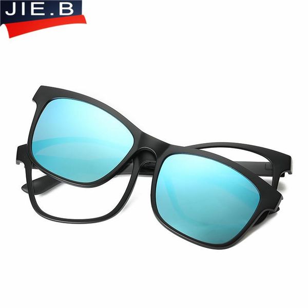 polarized magnetic clip on men myopia glasses lightest woman semi rimless eyeglasses frame sunglasses magnet nightvison fashion frames, Black
polarized magnetic clip on men myopia glasses lightest woman semi rimless eyeglasses frame sunglasses magnet nightvison fashion frames, Black