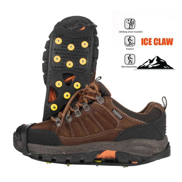 teeth anti slip ice gripper spike cleats outdoor snow shoe covers crampons travelling easy carrying portable parts cords, slings and webbing
teeth anti slip ice gripper spike cleats outdoor snow shoe covers crampons travelling easy carrying portable parts cords, slings and webbing