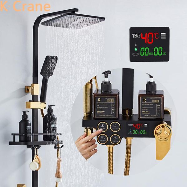 cold shower system bathroom digital thermostatic set wall mount spa rain fall led bath faucet square spray tap sets
cold shower system bathroom digital thermostatic set wall mount spa rain fall led bath faucet square spray tap sets