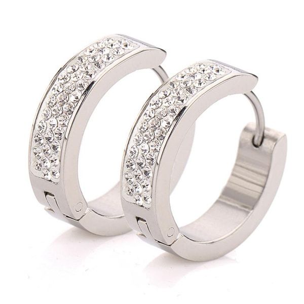 hoop & huggie 2021 selling titanium steel inlaid crystal earrings from austrian 2 colors fit women and female for party, Golden;silver
hoop & huggie 2021 selling titanium steel inlaid crystal earrings from austrian 2 colors fit women and female for party, Golden;silver
