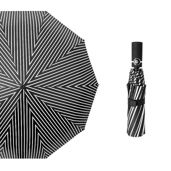 umbrellas 10 ribs big black white checked automatic man women's folding umbrella windproof coating 10k strong sunshade
umbrellas 10 ribs big black white checked automatic man women's folding umbrella windproof coating 10k strong sunshade