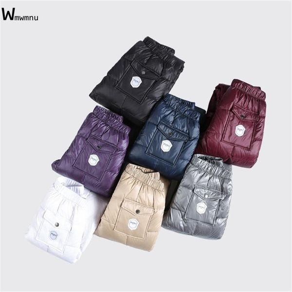 trendy warm puffer cotton beam feet pants women elegant thicken elastic waist trousers outddor high waist waterproof sweatpants 211111, Black;white
trendy warm puffer cotton beam feet pants women elegant thicken elastic waist trousers outddor high waist waterproof sweatpants 211111, Black;white