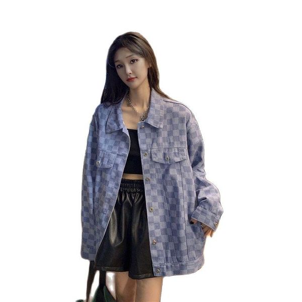 women's jackets jacket female spring and autumn 2021 wild korean version loose lazy small port style retro chic ins tide, Black;brown
women's jackets jacket female spring and autumn 2021 wild korean version loose lazy small port style retro chic ins tide, Black;brown