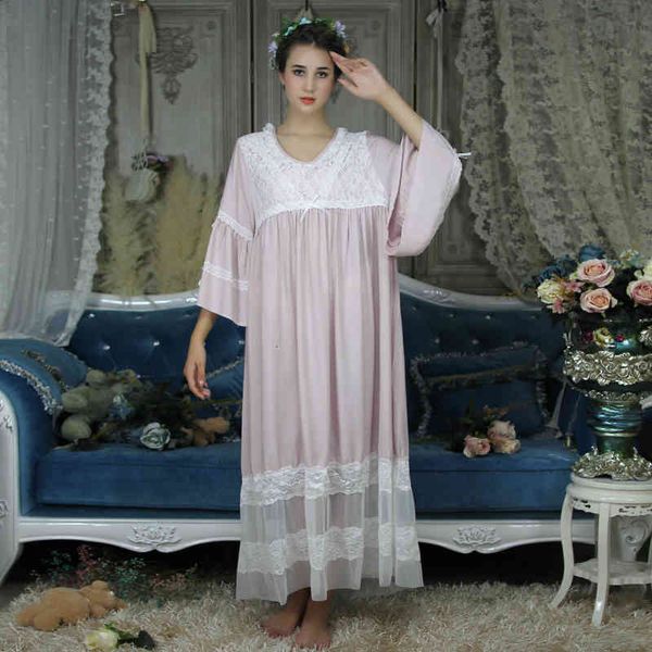 women's sleepwear loose nightgow long women beautiful nightgown plus size ladies homewear autumn a0s2, Black;red
women's sleepwear loose nightgow long women beautiful nightgown plus size ladies homewear autumn a0s2, Black;red