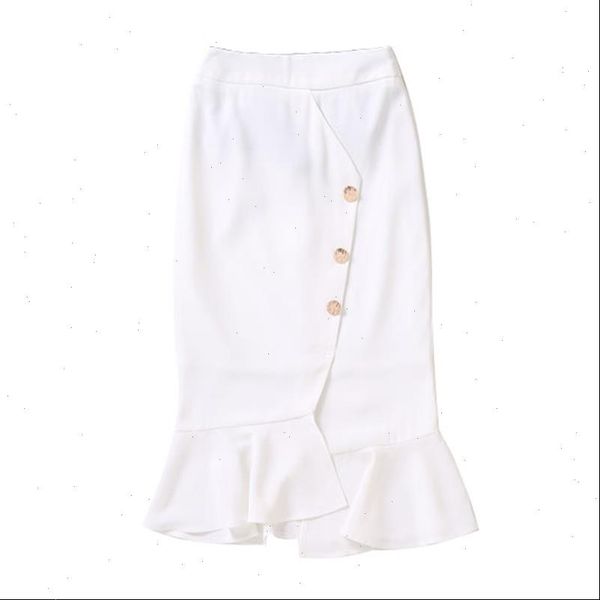 women skirts white black mermaid trumped ruffle knee length skirt high street empire button summer solid s0238 drop
women skirts white black mermaid trumped ruffle knee length skirt high street empire button summer solid s0238 drop