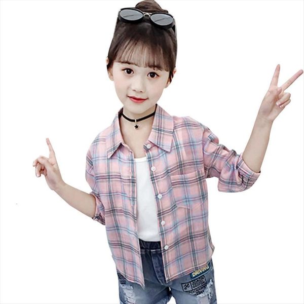 blouses for girls plaid pattern blouse girl pockets childrens casual style school uniform, White;black
blouses for girls plaid pattern blouse girl pockets childrens casual style school uniform, White;black