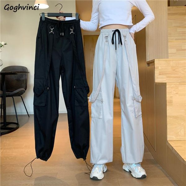 casual pants women safari style ins bf loose all-match ankle bundle adjustable suspenders high street daily korean solid women's & capr, Black;white
casual pants women safari style ins bf loose all-match ankle bundle adjustable suspenders high street daily korean solid women's & capr, Black;white