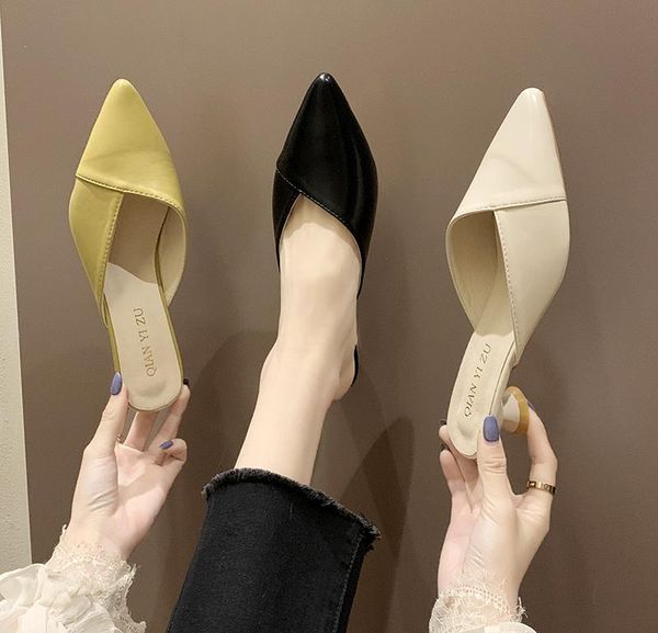 slippers fashion explosion models ladies out solid color shiny small square with non-slip elegant generous women u24-08, Black
slippers fashion explosion models ladies out solid color shiny small square with non-slip elegant generous women u24-08, Black
