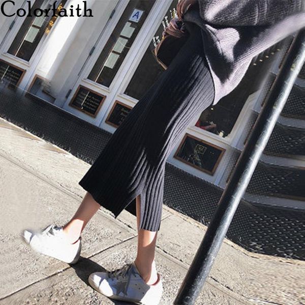 colorfaith 2021 autumn winter women's skirt midi empire straight hip office lady slim solid fashionable female skirts sk5700, Black
colorfaith 2021 autumn winter women's skirt midi empire straight hip office lady slim solid fashionable female skirts sk5700, Black