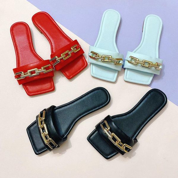slippers flat high heels cute wind slides beach flip flops 2021 square chain fashion sippers toe, Black
slippers flat high heels cute wind slides beach flip flops 2021 square chain fashion sippers toe, Black