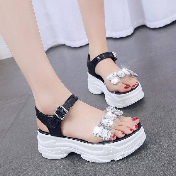 dress shoes rimocy summer fashion wedge crystal sandals women thick bottom ankle strap silver sandalias mujer 2021 high heels woman, Black
dress shoes rimocy summer fashion wedge crystal sandals women thick bottom ankle strap silver sandalias mujer 2021 high heels woman, Black