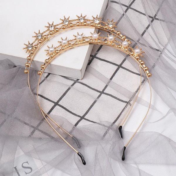 hair clips & barrettes korean fashion romantic metal inlaid pearl headband exquisite bit hoop accessories for female wedding h005, Golden;silver
hair clips & barrettes korean fashion romantic metal inlaid pearl headband exquisite bit hoop accessories for female wedding h005, Golden;silver